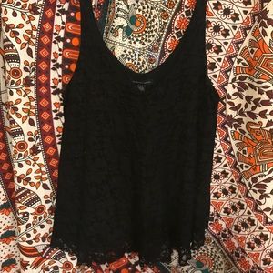 Black lace American Eagle tank top